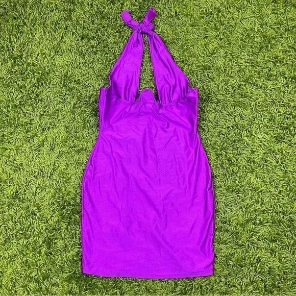 SPANDEX BODYCON DRESS - Picture 6 of 9